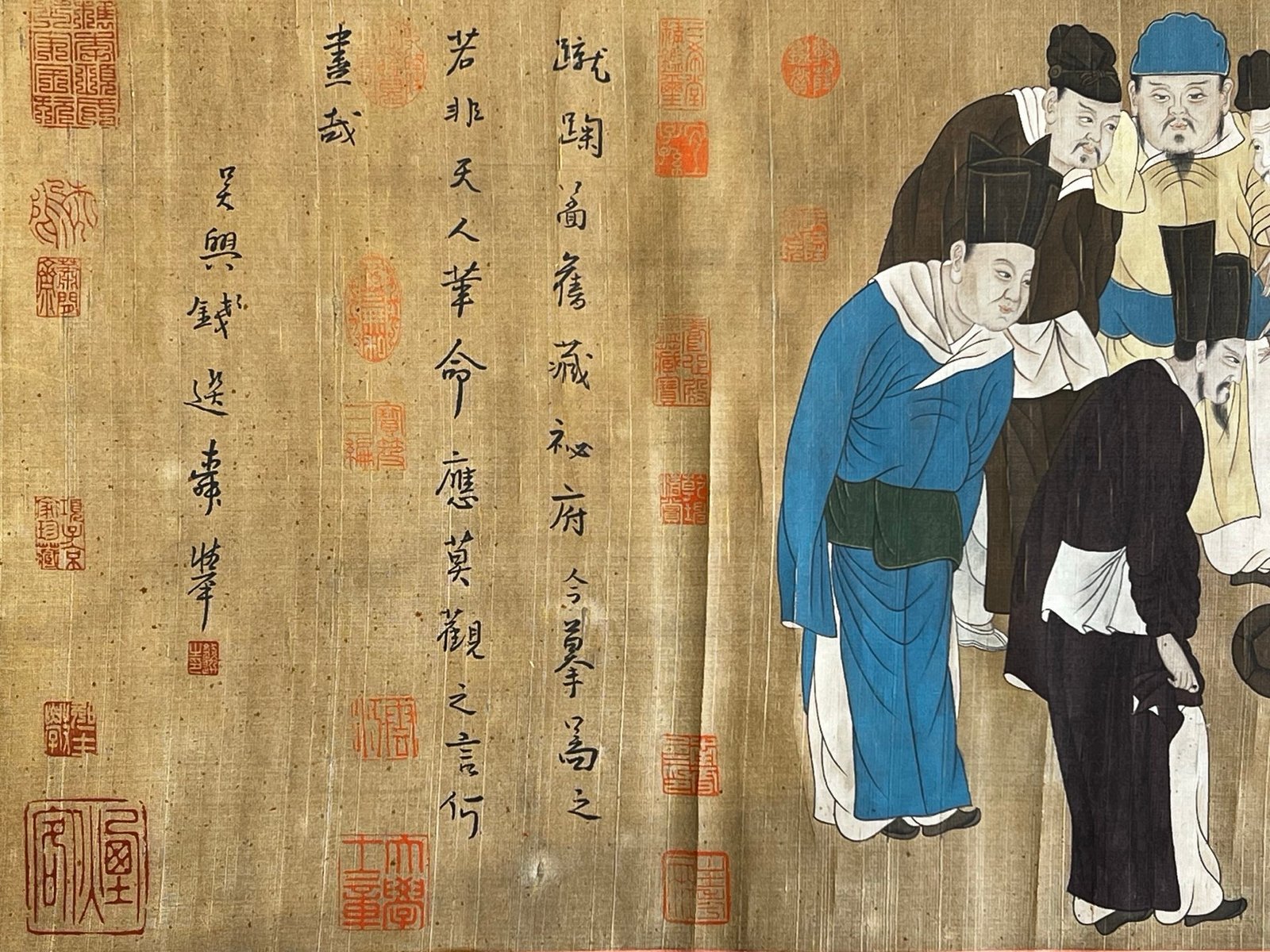 Chinese scroll painting Qian Xuan