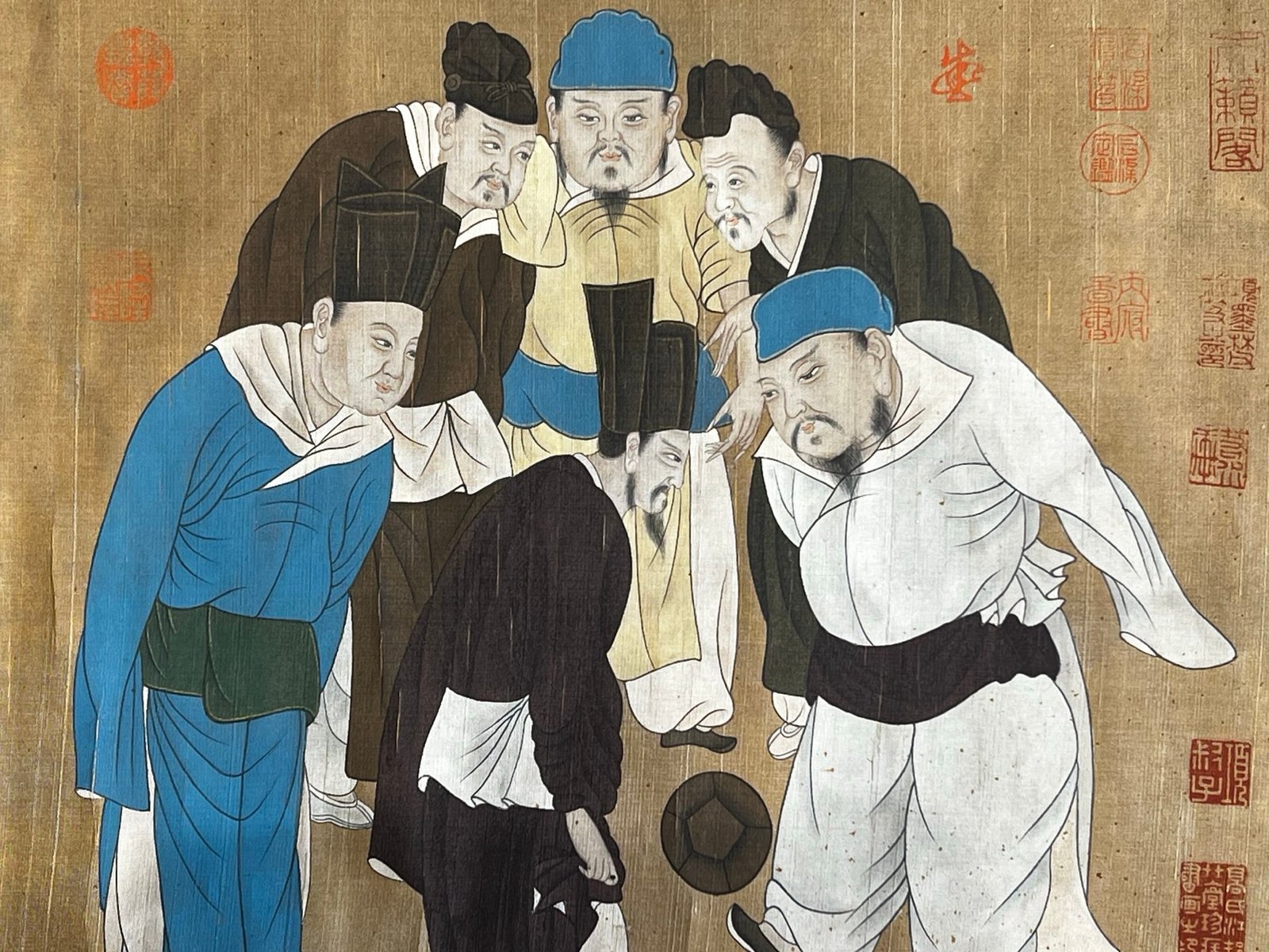 Chinese scroll painting Qian Xuan