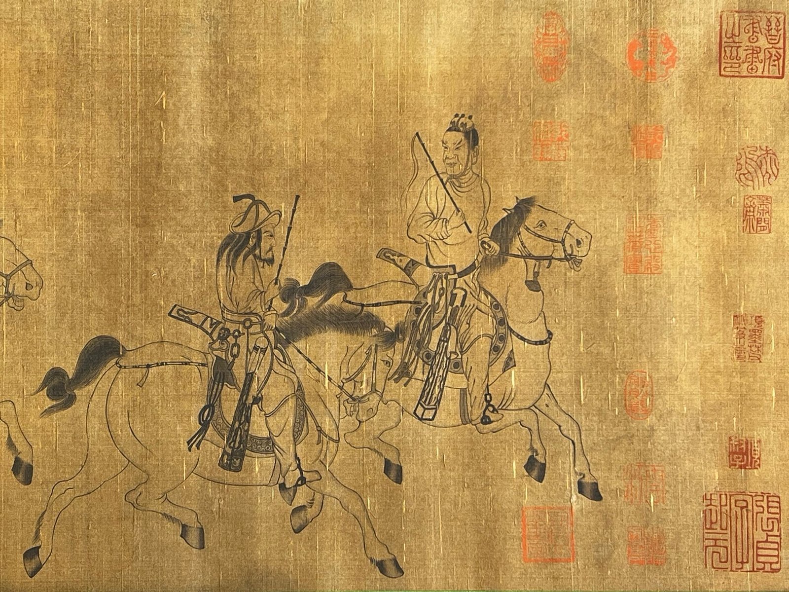 Chinese scroll painting Li Gonglin