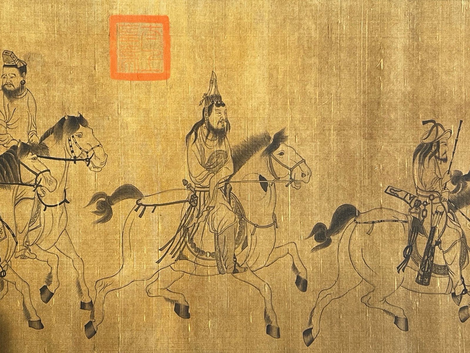 Chinese scroll painting Li Gonglin