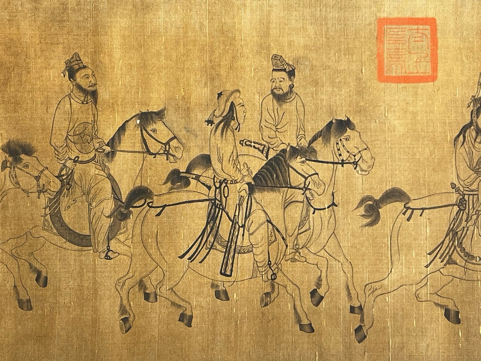 Chinese scroll painting Li Gonglin