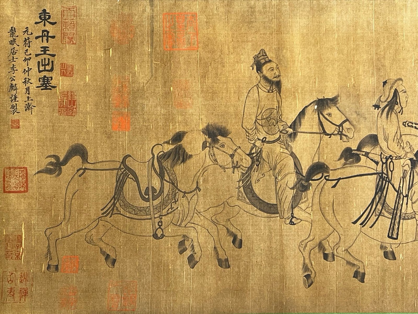 Chinese scroll painting Li Gonglin