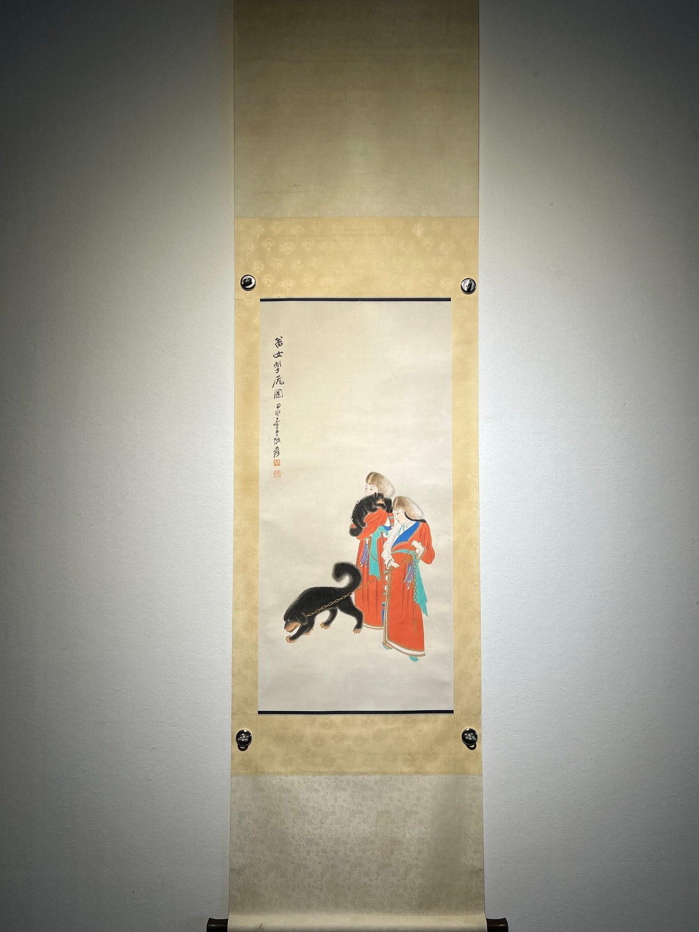 Chinese scroll painting Zhang Daqian