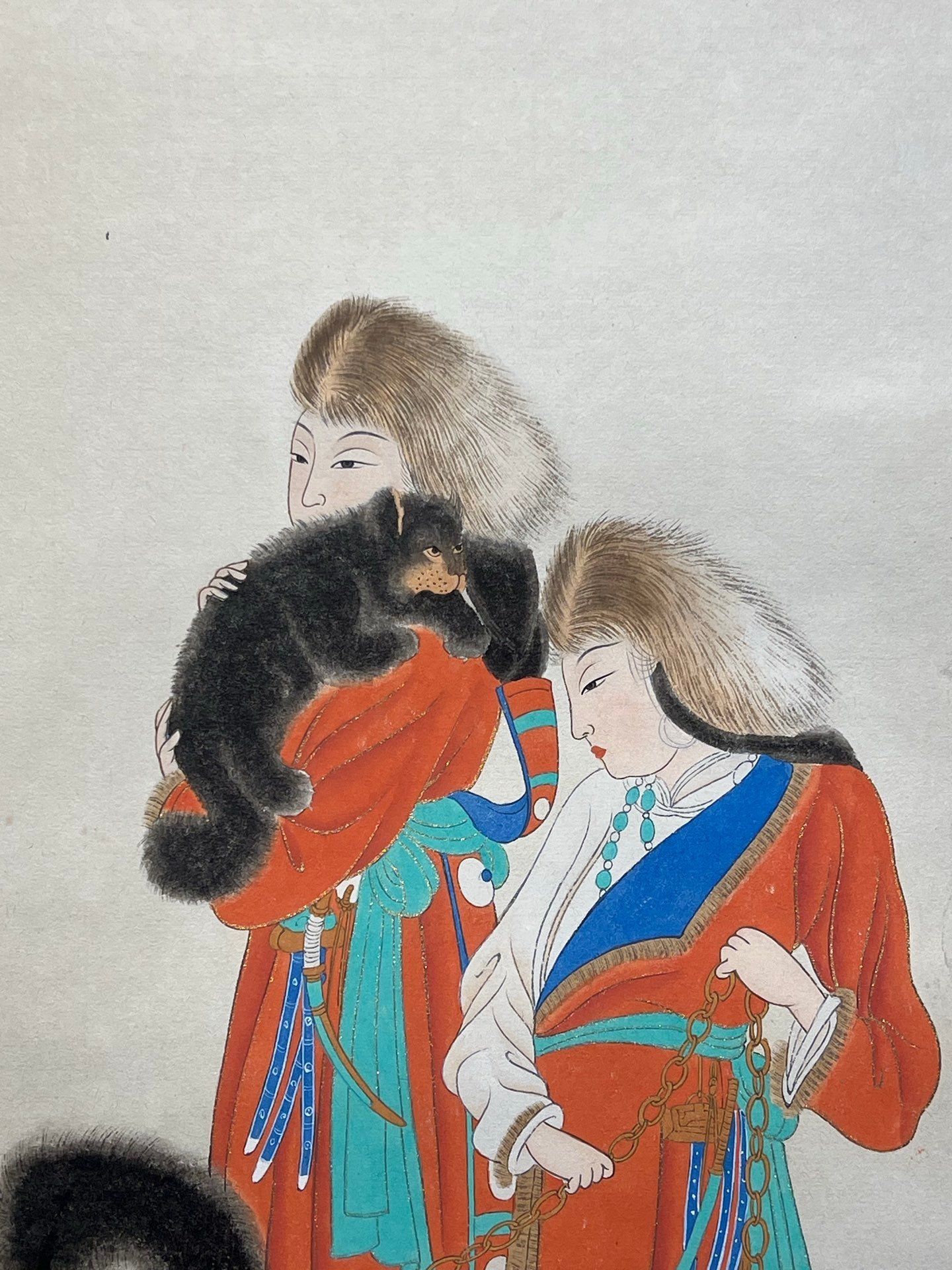 Chinese scroll painting Zhang Daqian