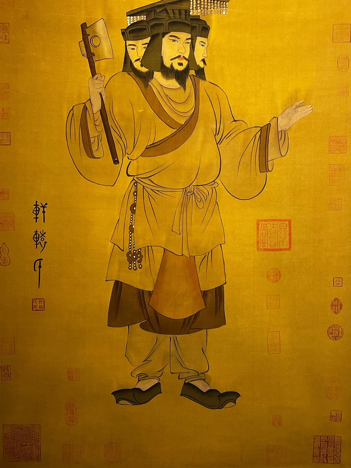 Chinese scroll painting Xuanyuan