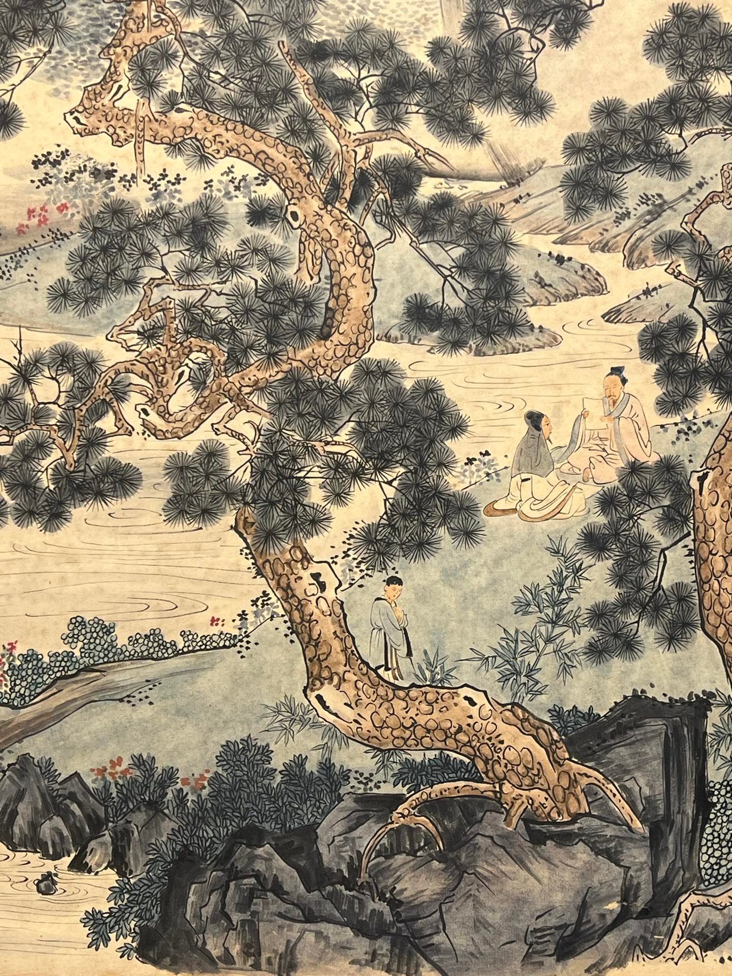 Chinese scroll painting Chen Shaomei