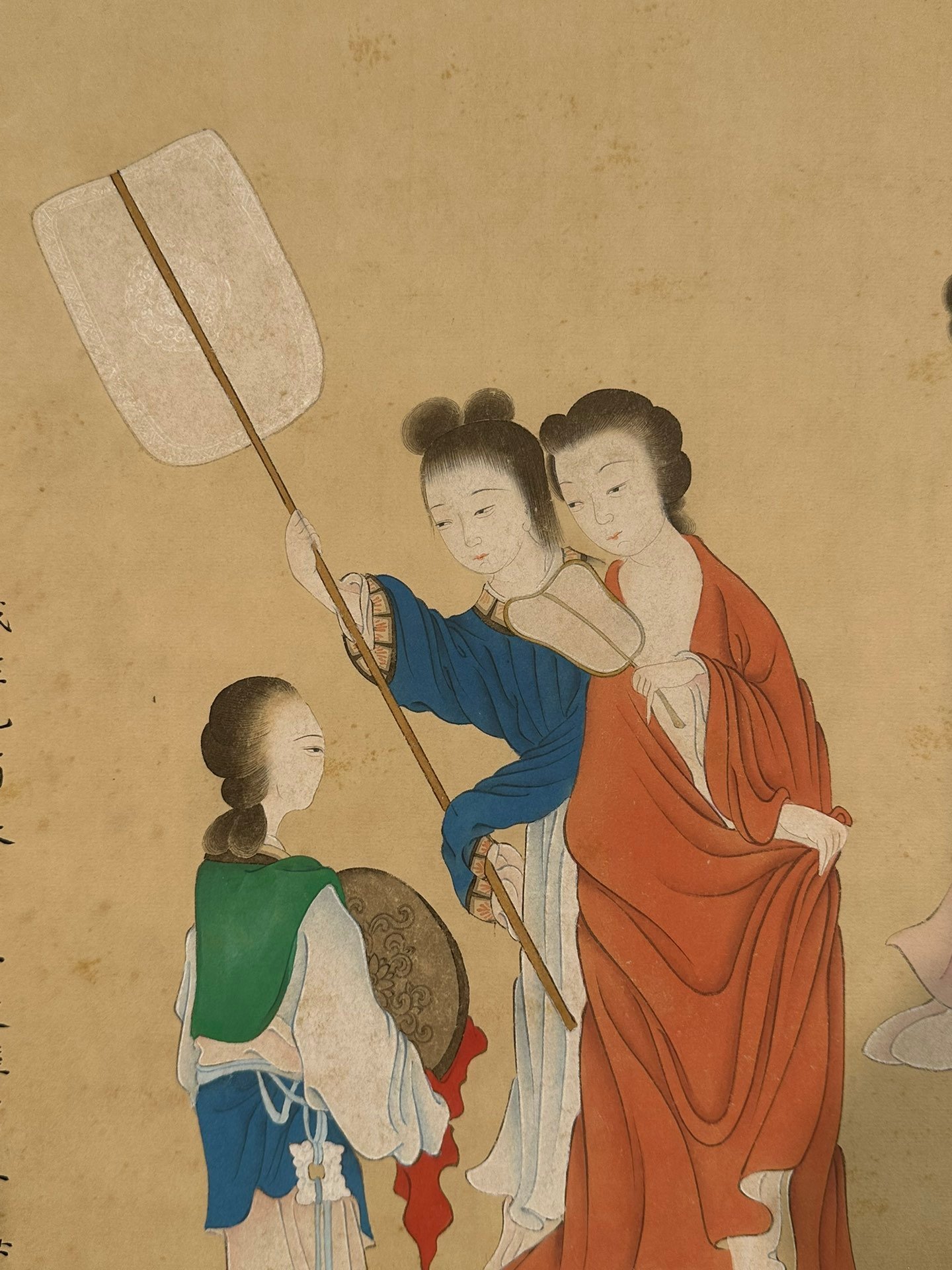 Chinese scroll painting Lu Xiaoman