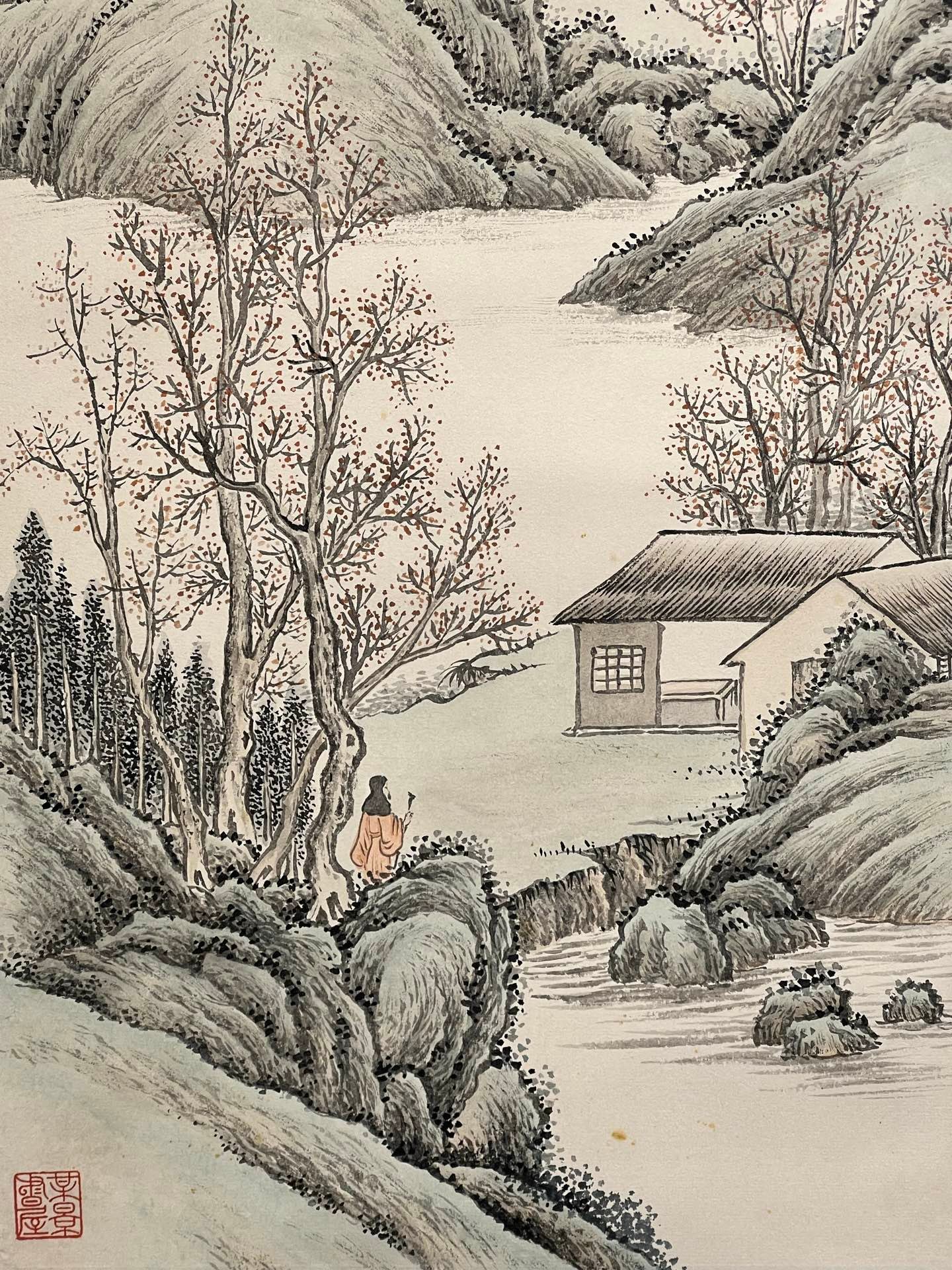 Chinese scroll painting Wu Hufan