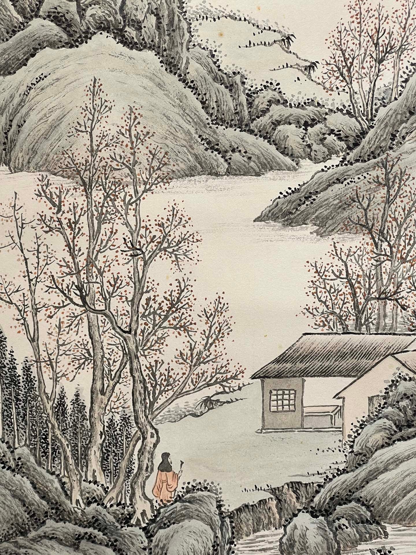Chinese scroll painting Wu Hufan