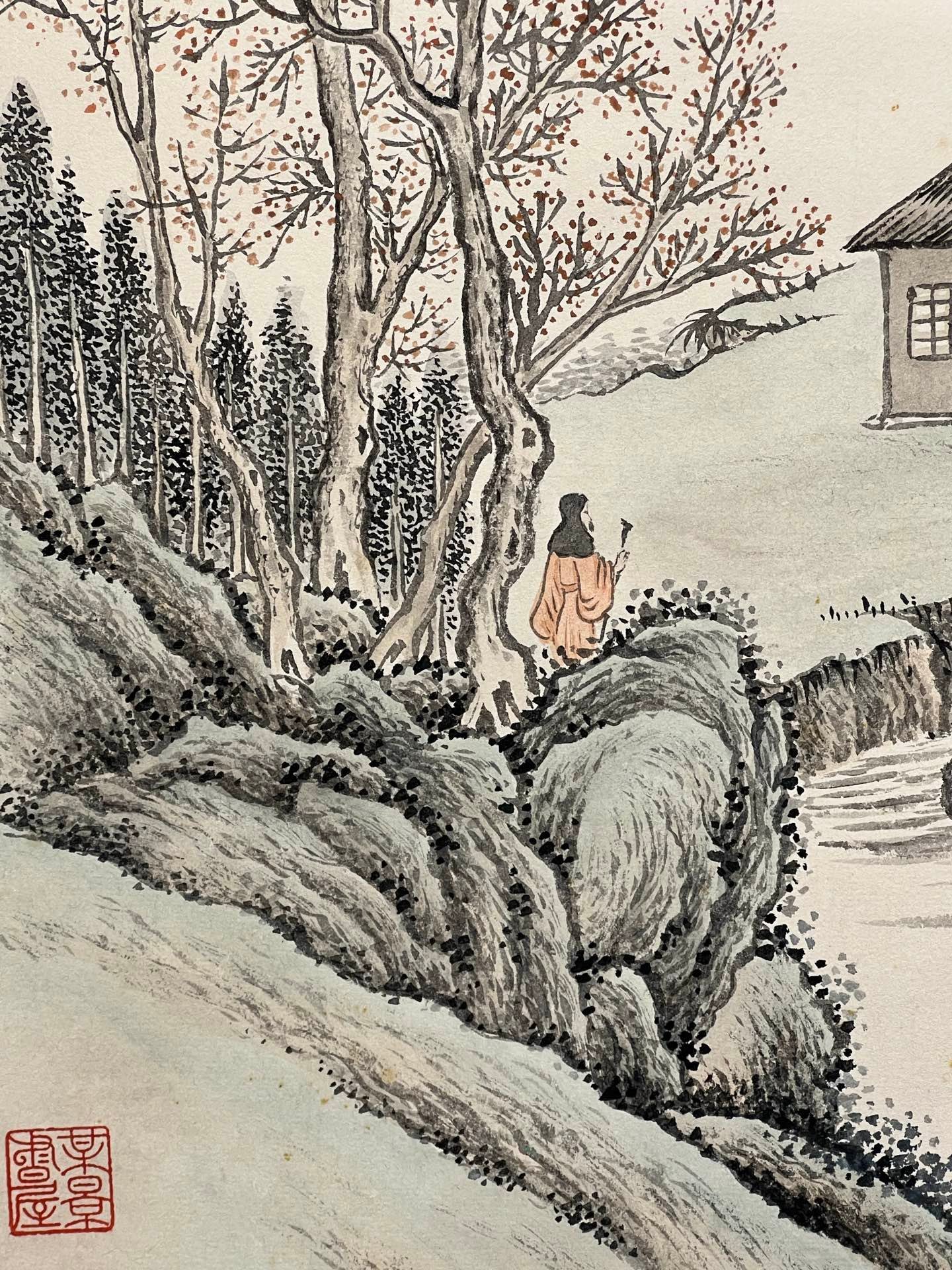 Chinese scroll painting Wu Hufan