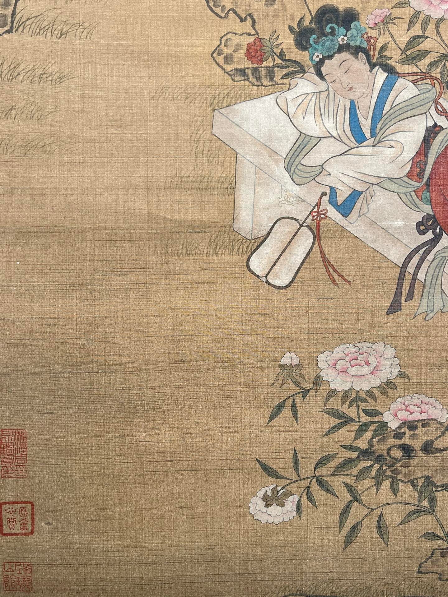 Chinese scroll painting Qiu Ying