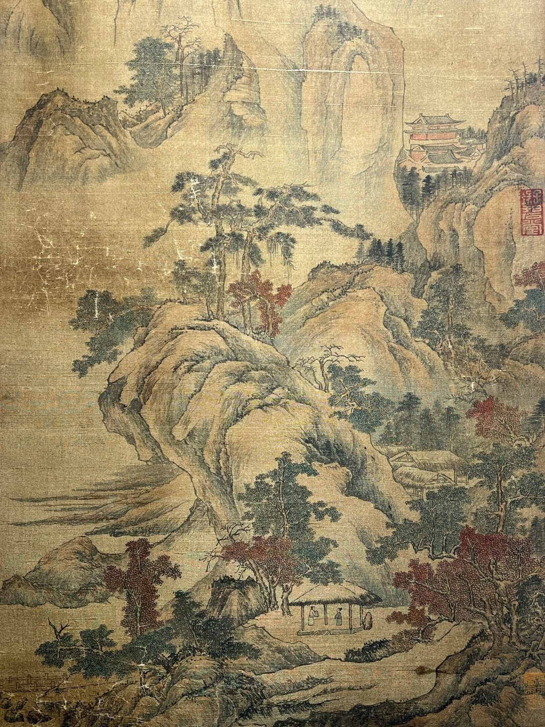 Chinese scroll painting Liu Songnian