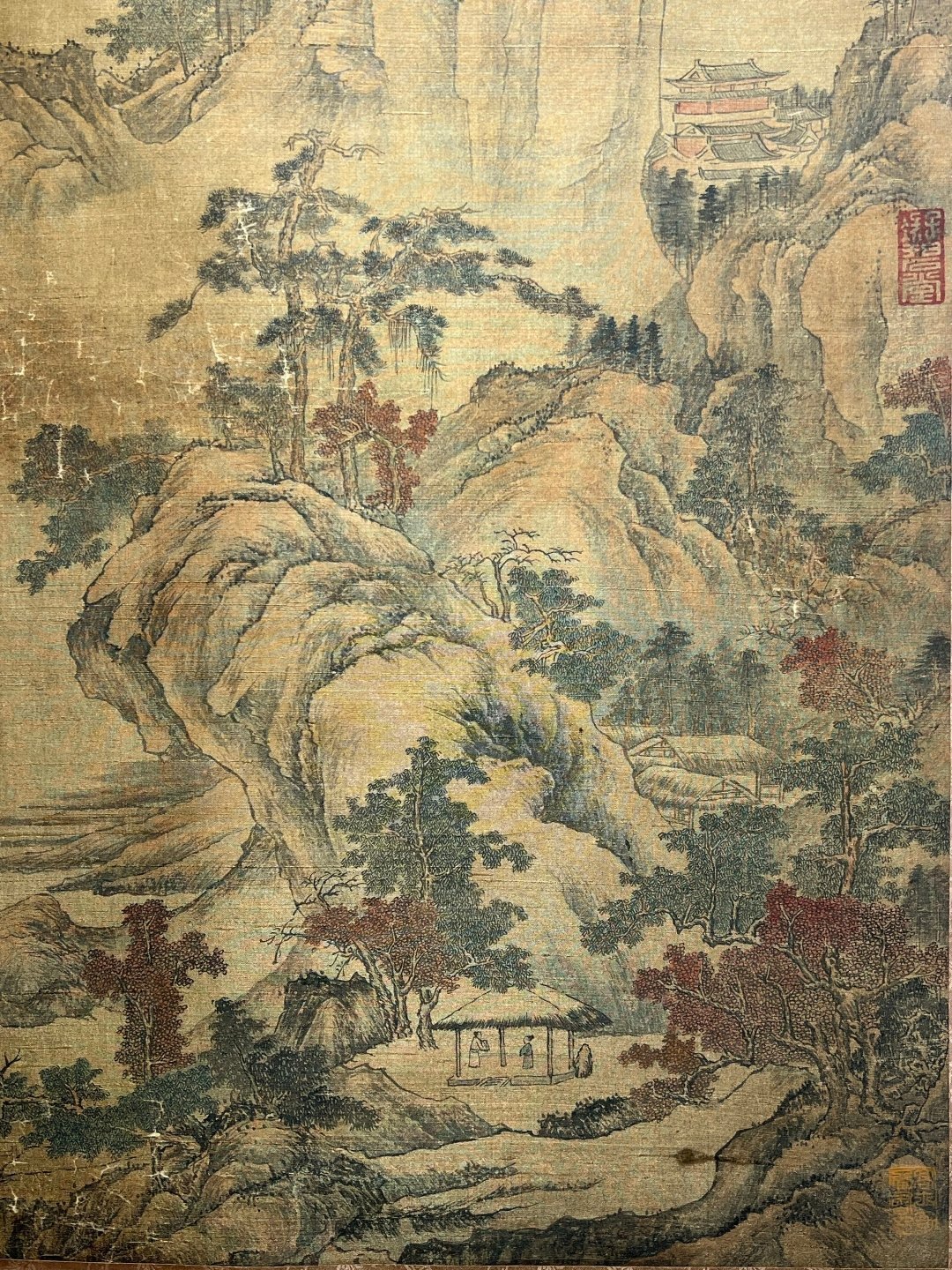 Chinese scroll painting Liu Songnian