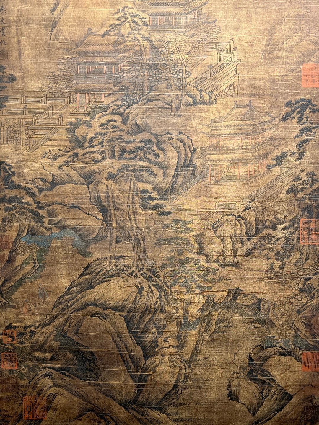 Chinese scroll painting Yan Wengui