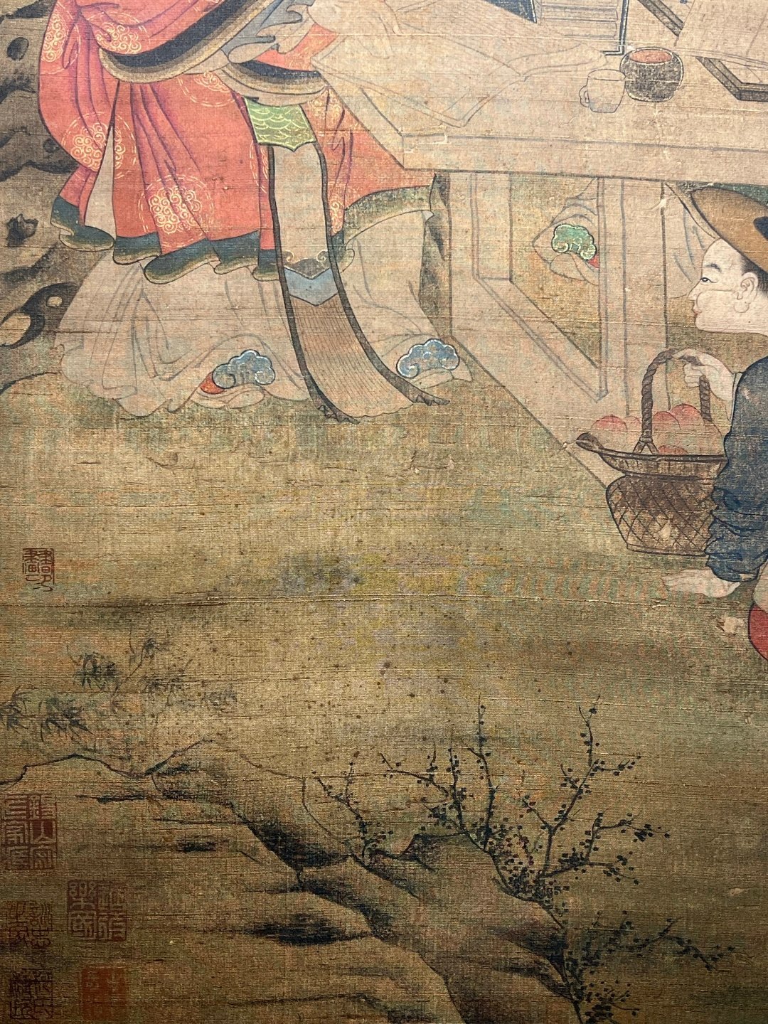 Chinese scroll painting Liang Lingzan