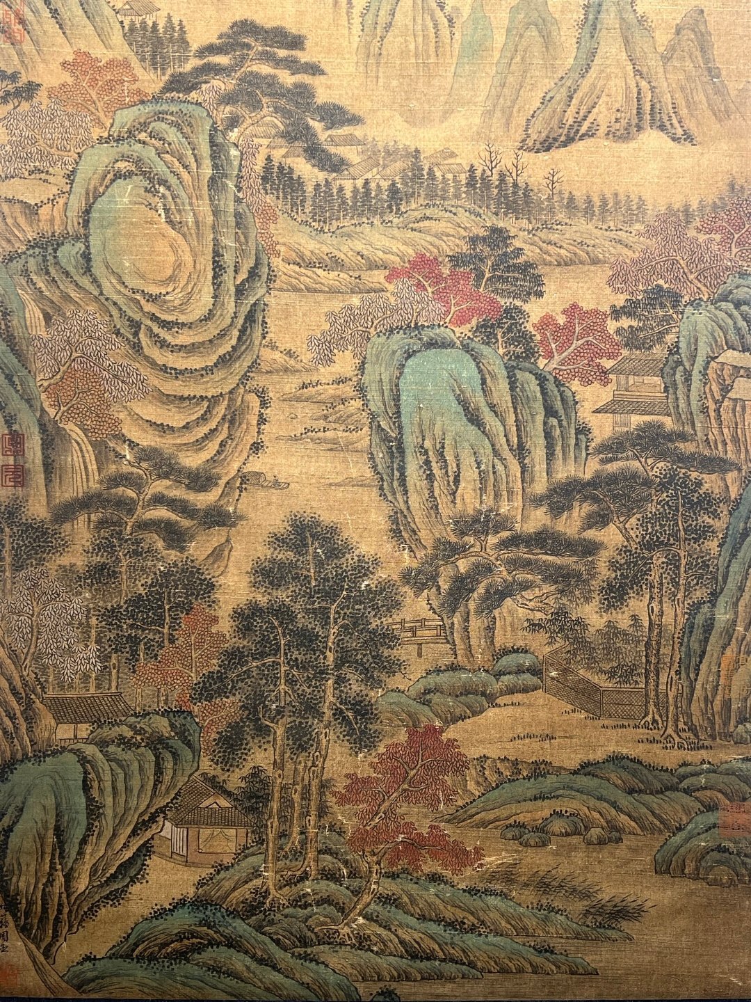 Chinese scroll painting Zhou Chen