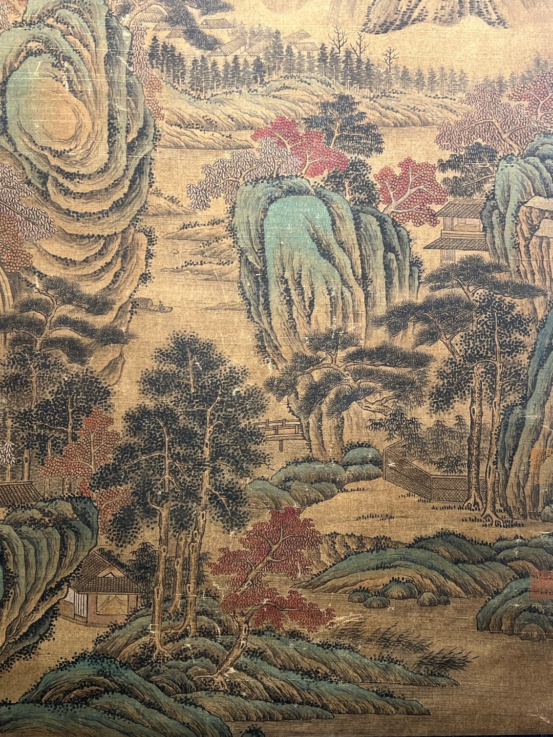 Chinese scroll painting Zhou Chen