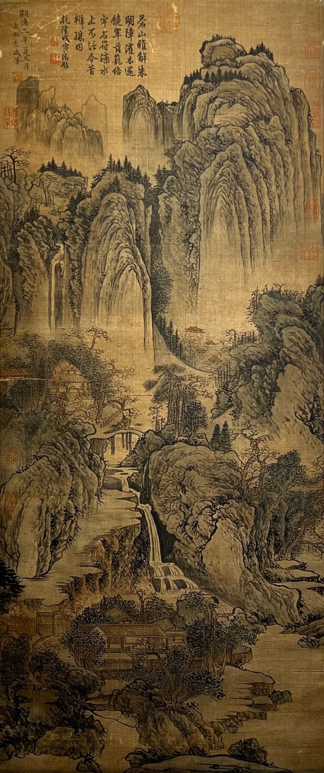 Chinese scroll painting Li Cheng