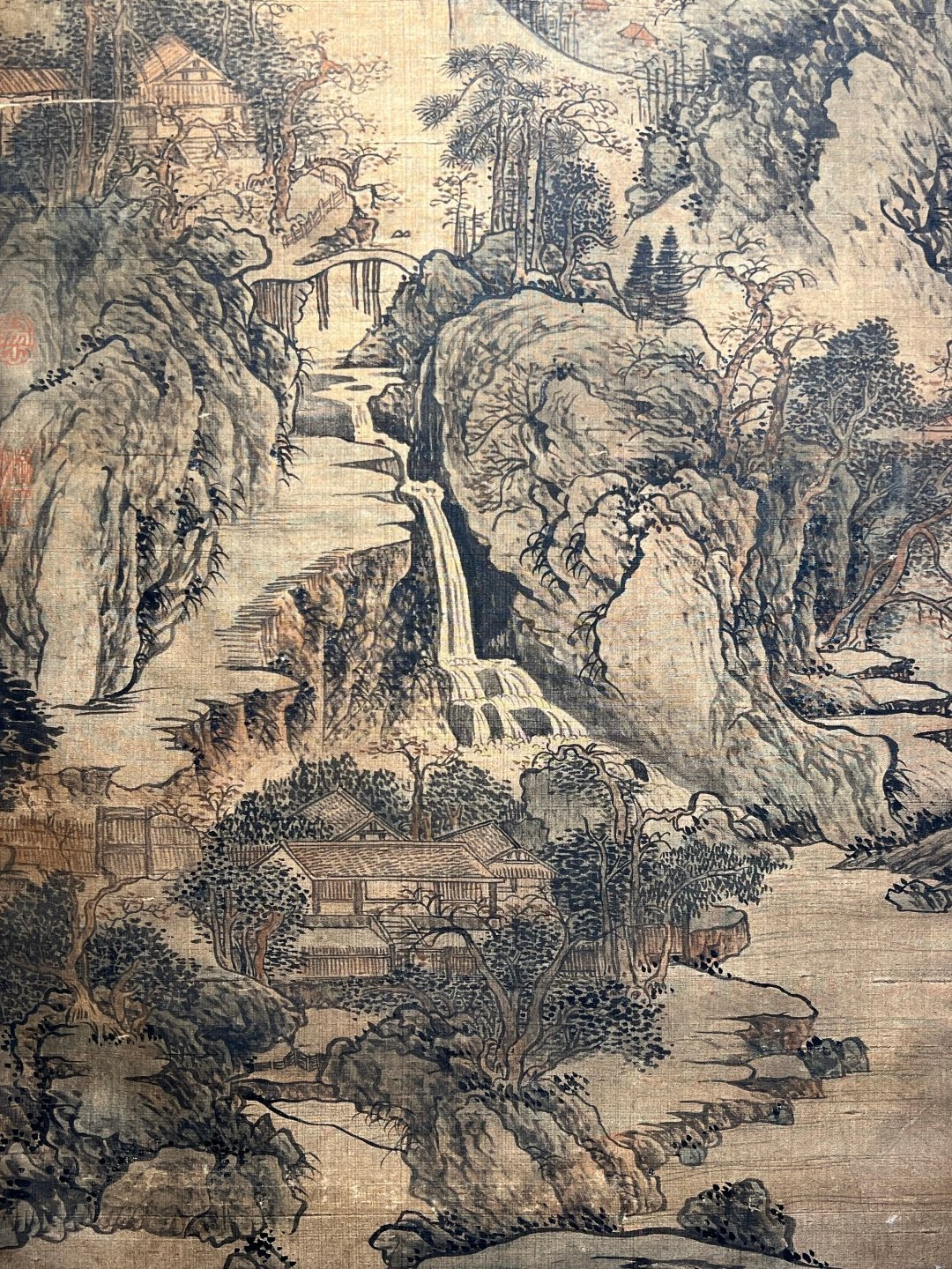 Chinese scroll painting Li Cheng