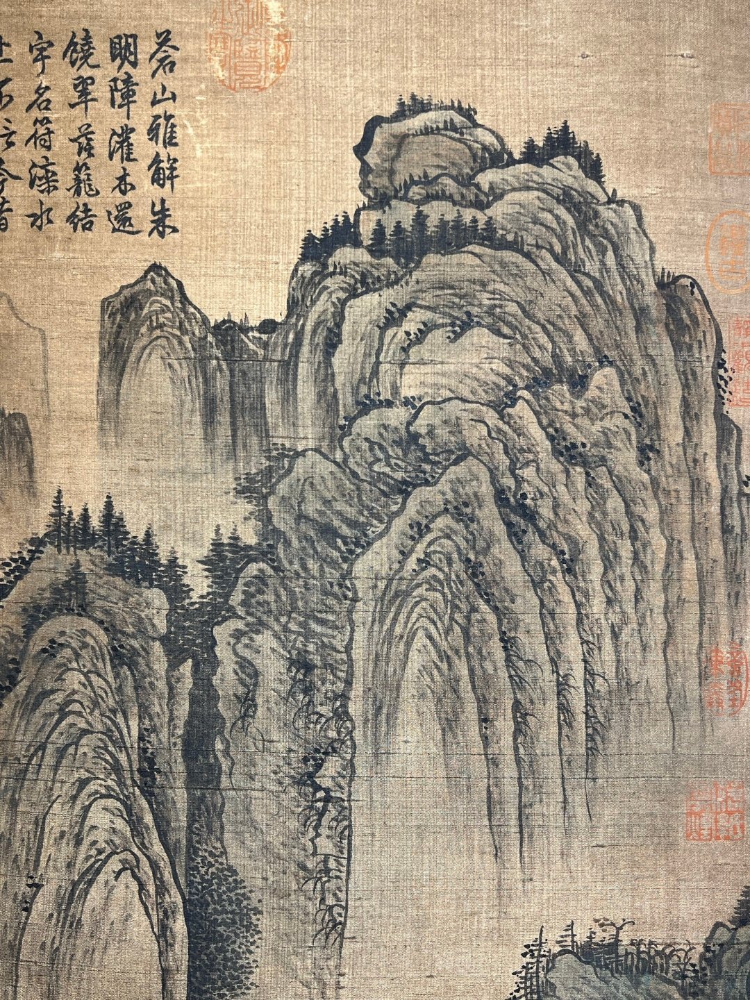 Chinese scroll painting Li Cheng