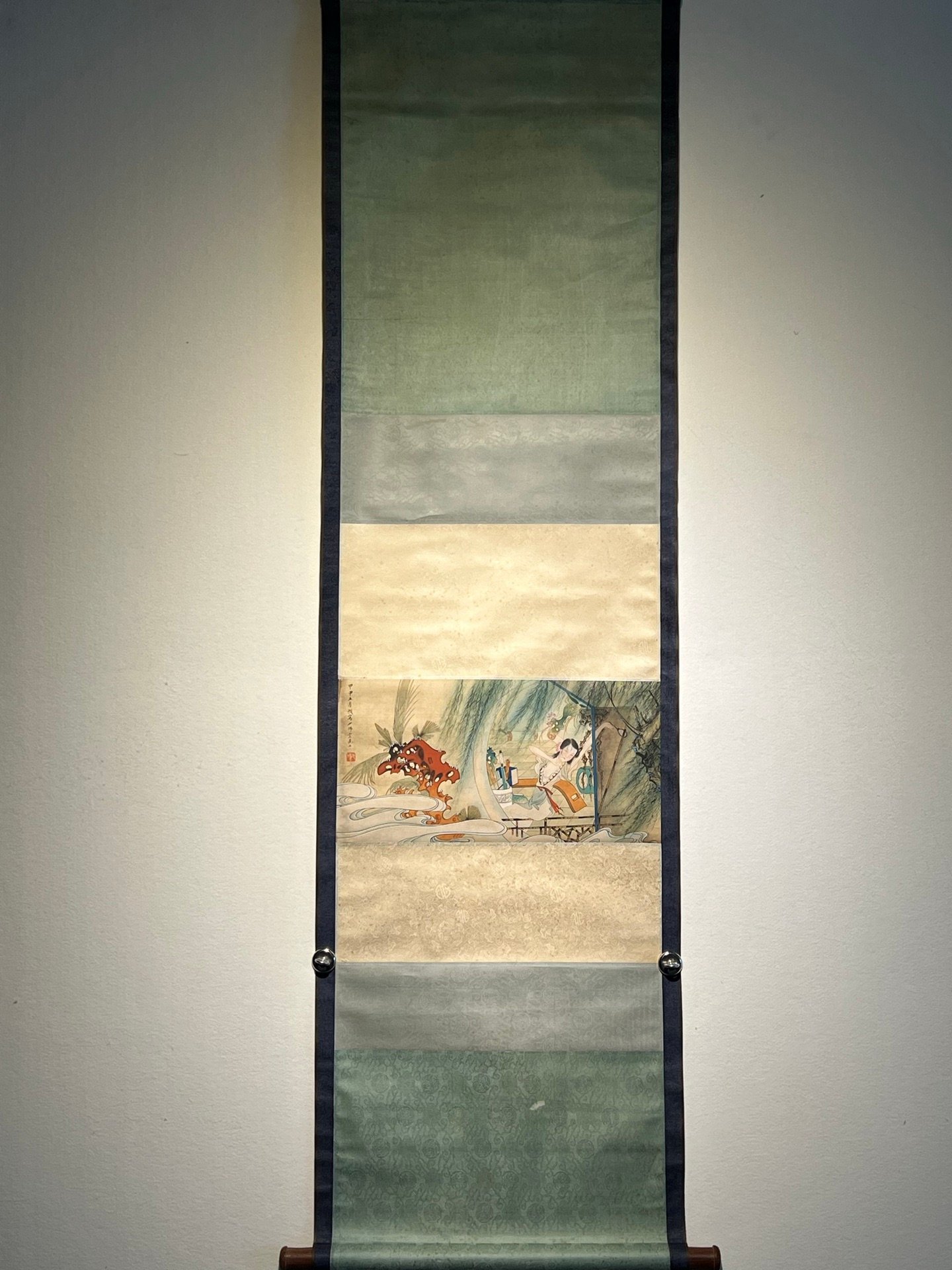 Chinese scroll painting Hu Yefo