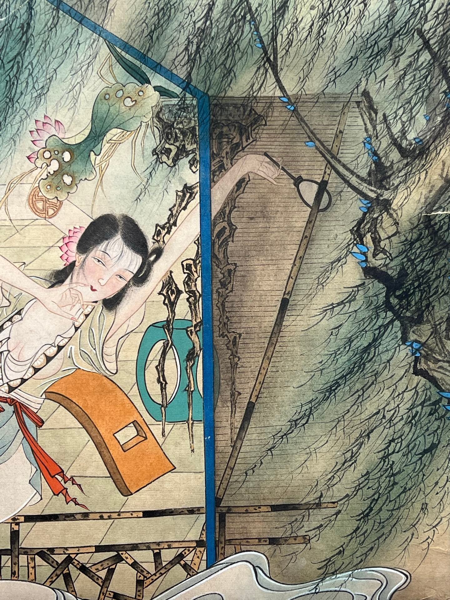 Chinese scroll painting Hu Yefo