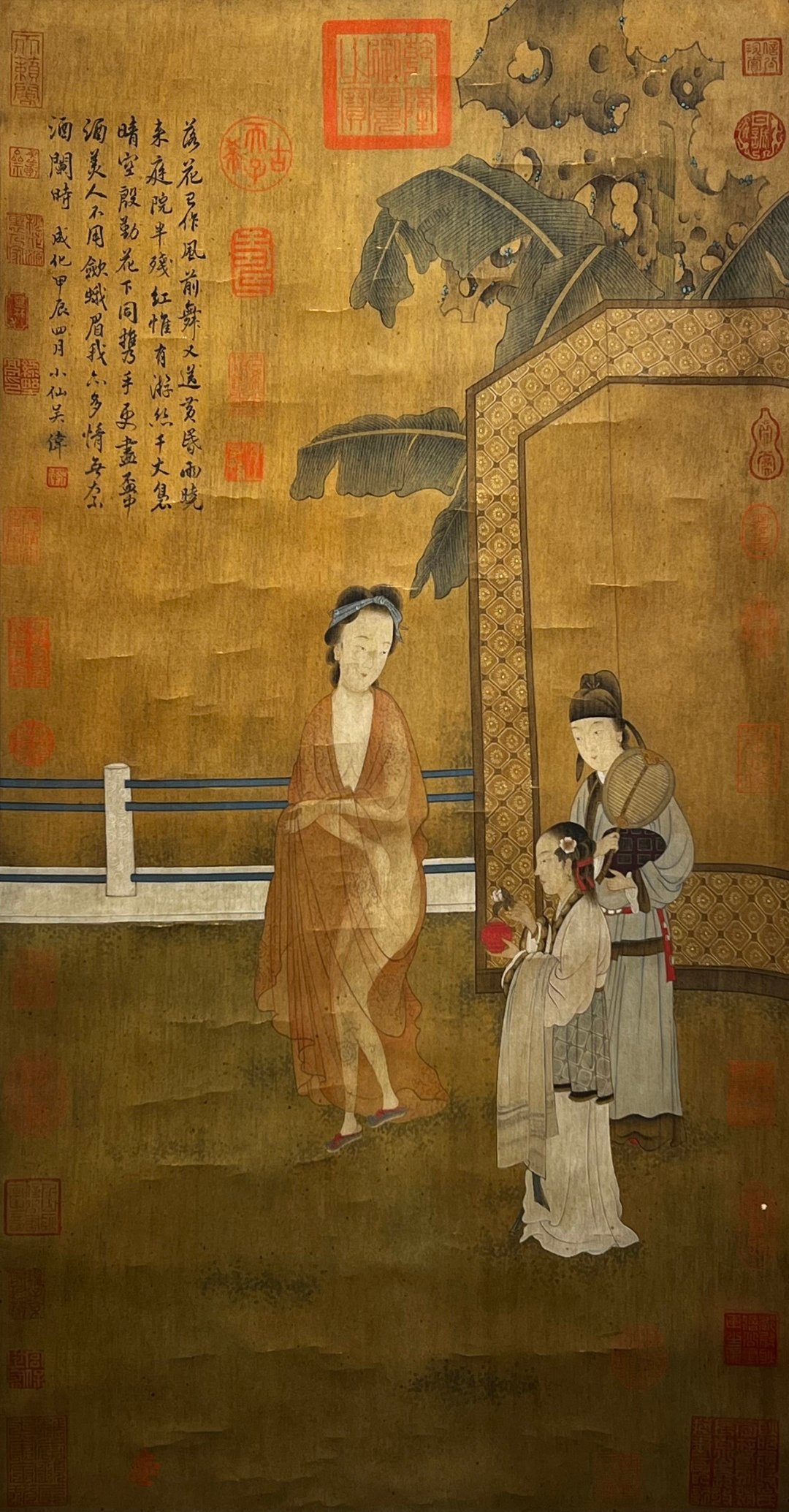 Chinese scroll painting Wu Wei