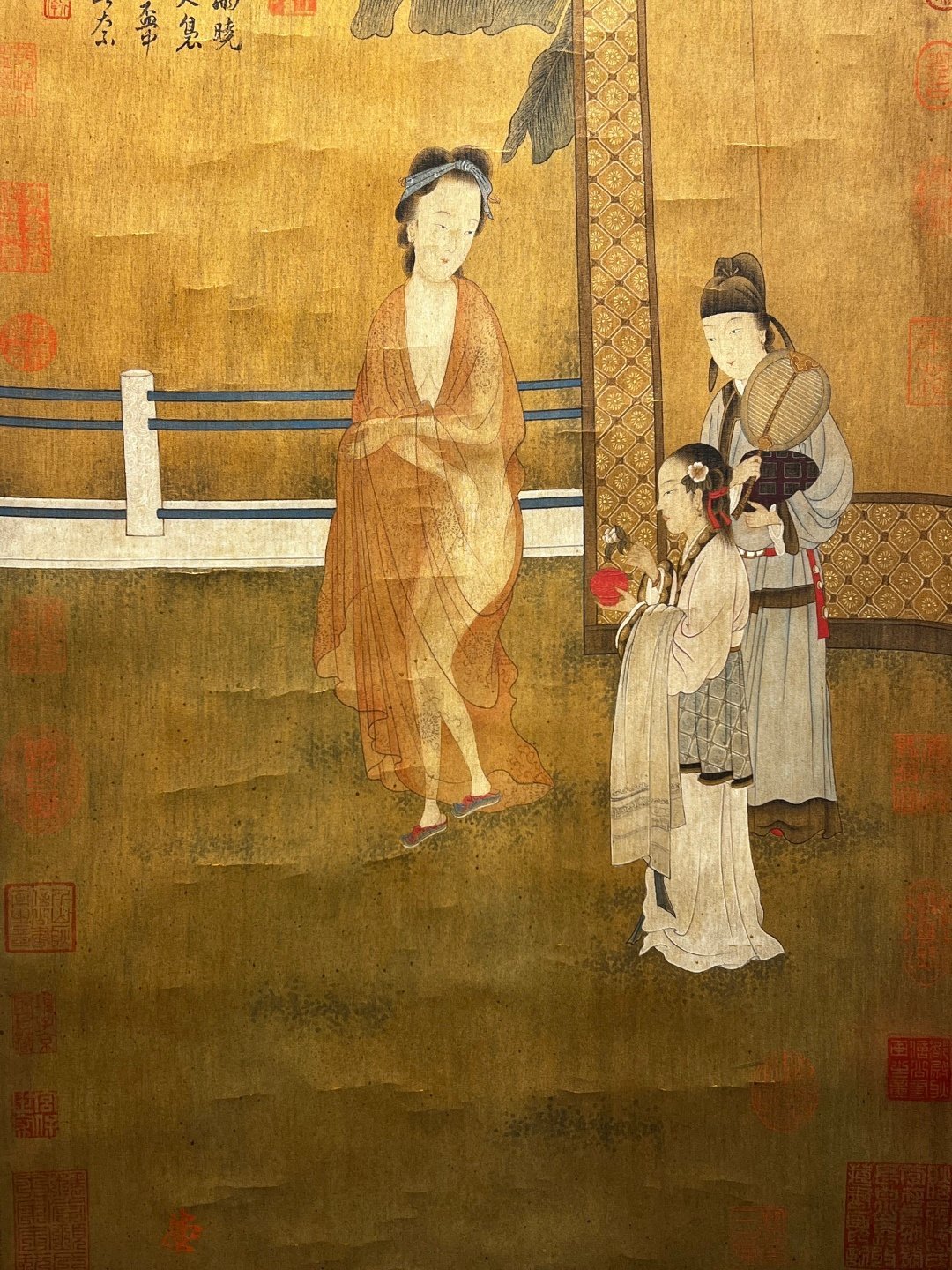 Chinese scroll painting Wu Wei