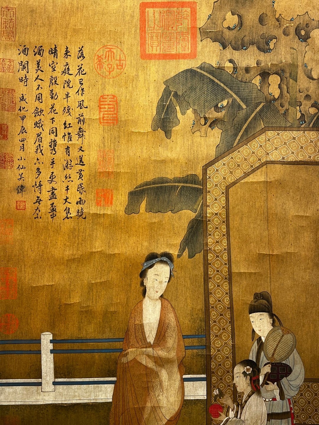 Chinese scroll painting Wu Wei