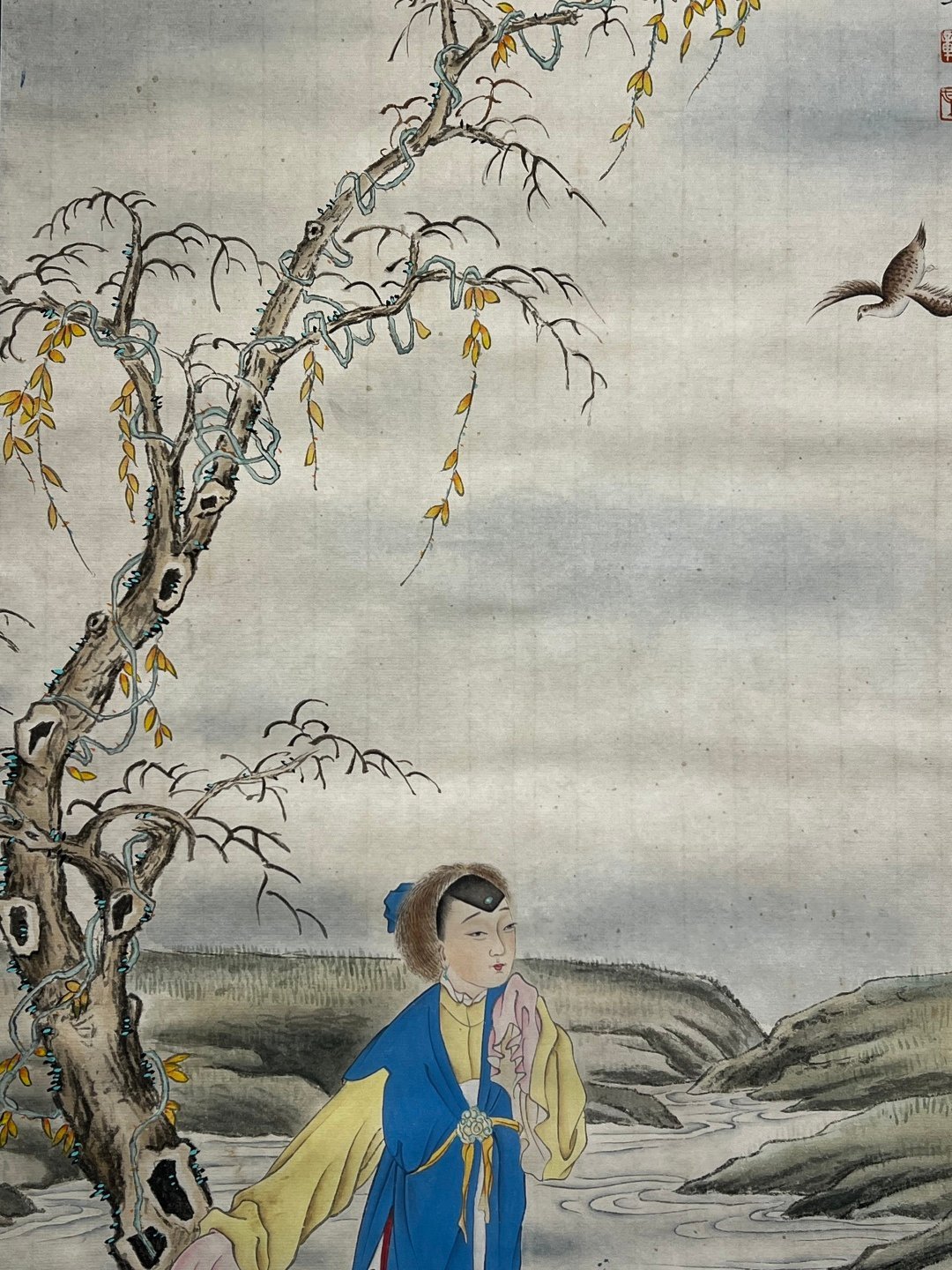 Chinese scroll painting Chen Shaomei