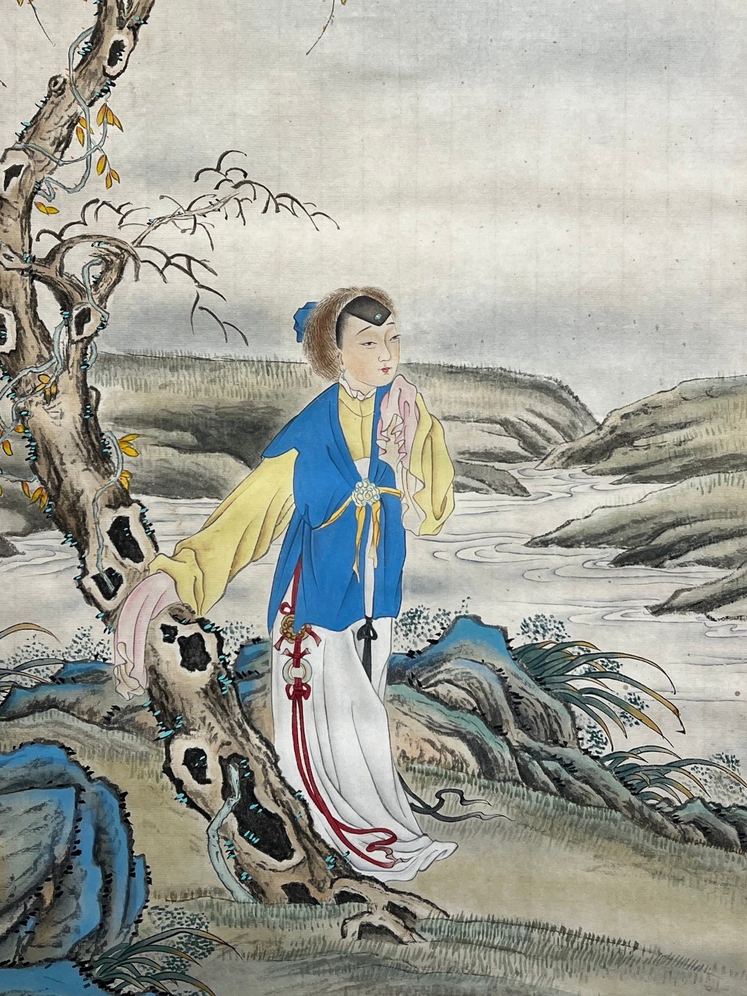 Chinese scroll painting Chen Shaomei