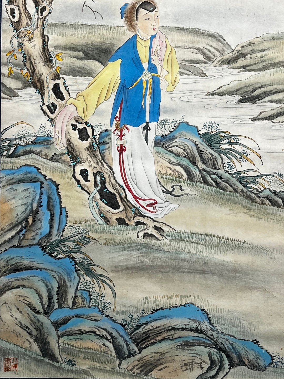 Chinese scroll painting Chen Shaomei