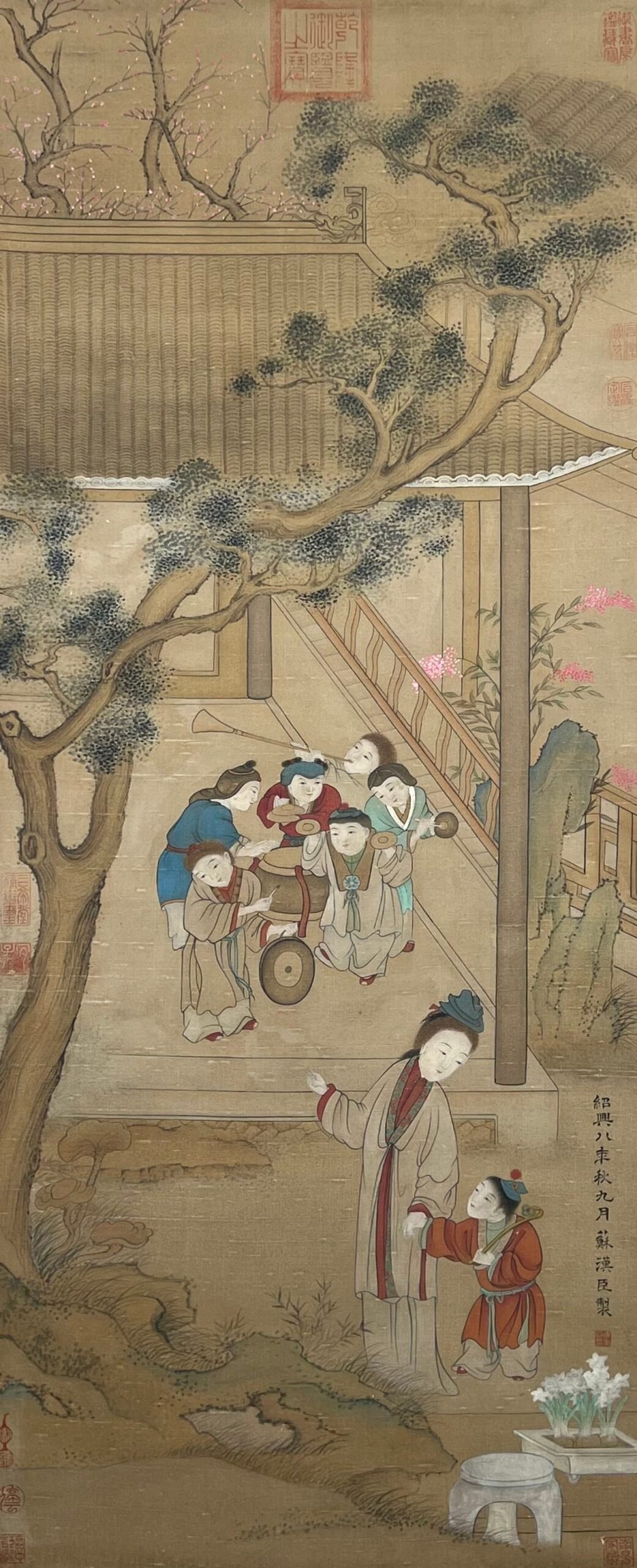 Chinese scroll painting Su Hanchen