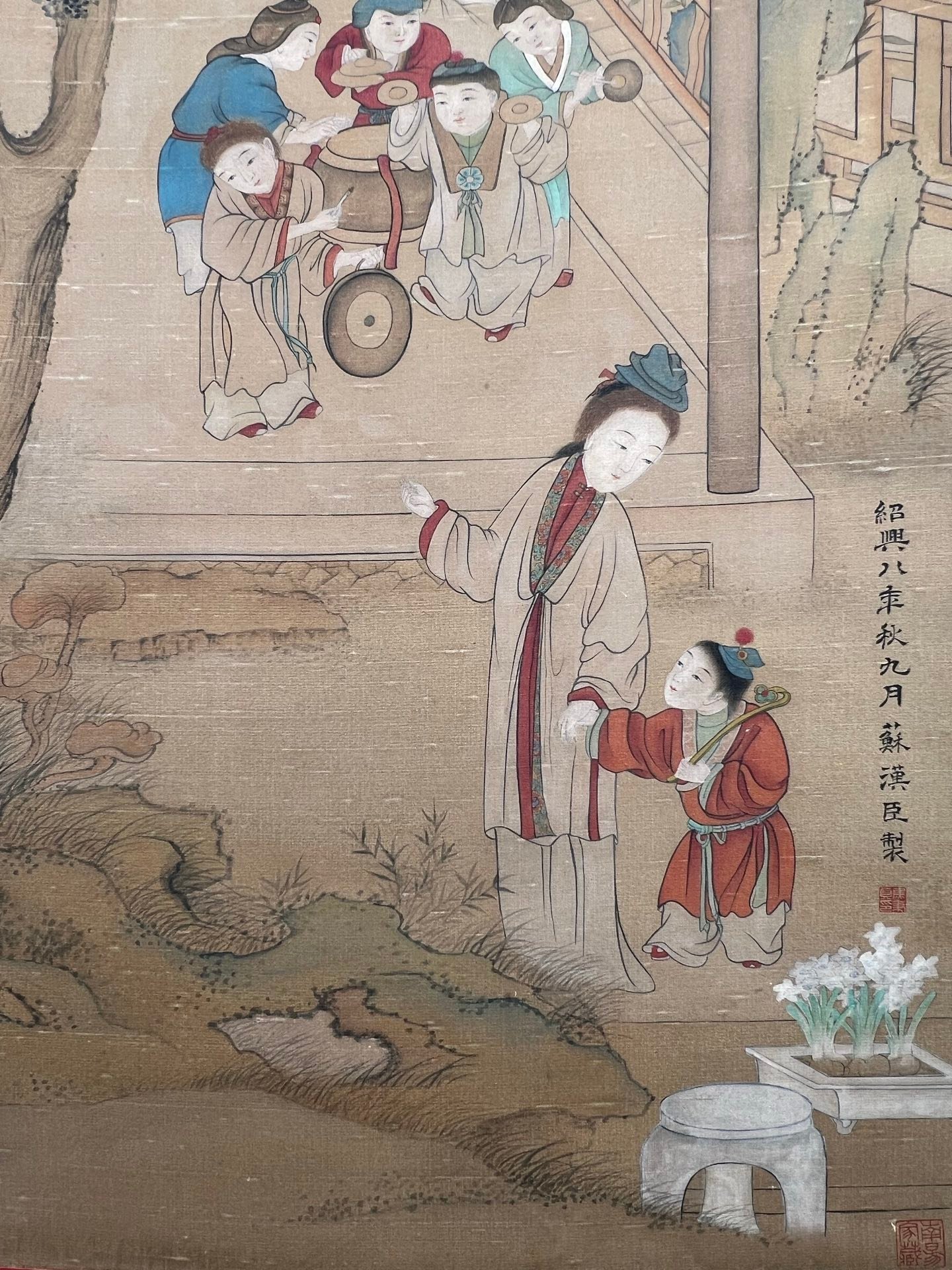 Chinese scroll painting Su Hanchen