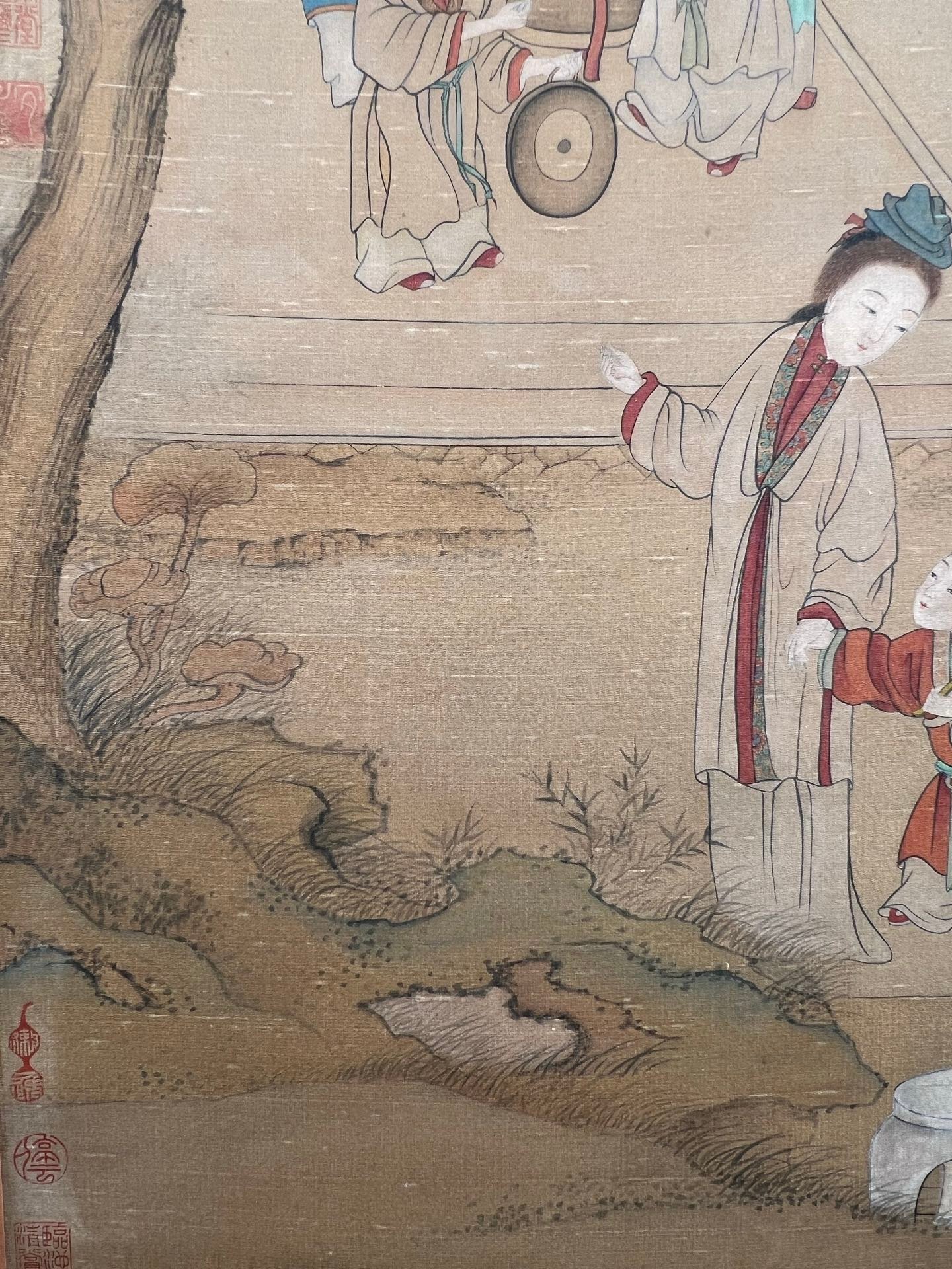 Chinese scroll painting Su Hanchen