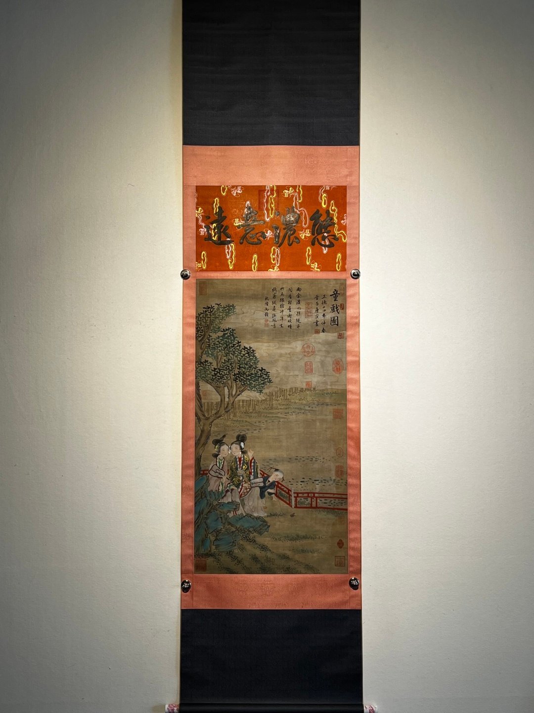 Chinese scroll painting Tang Yin