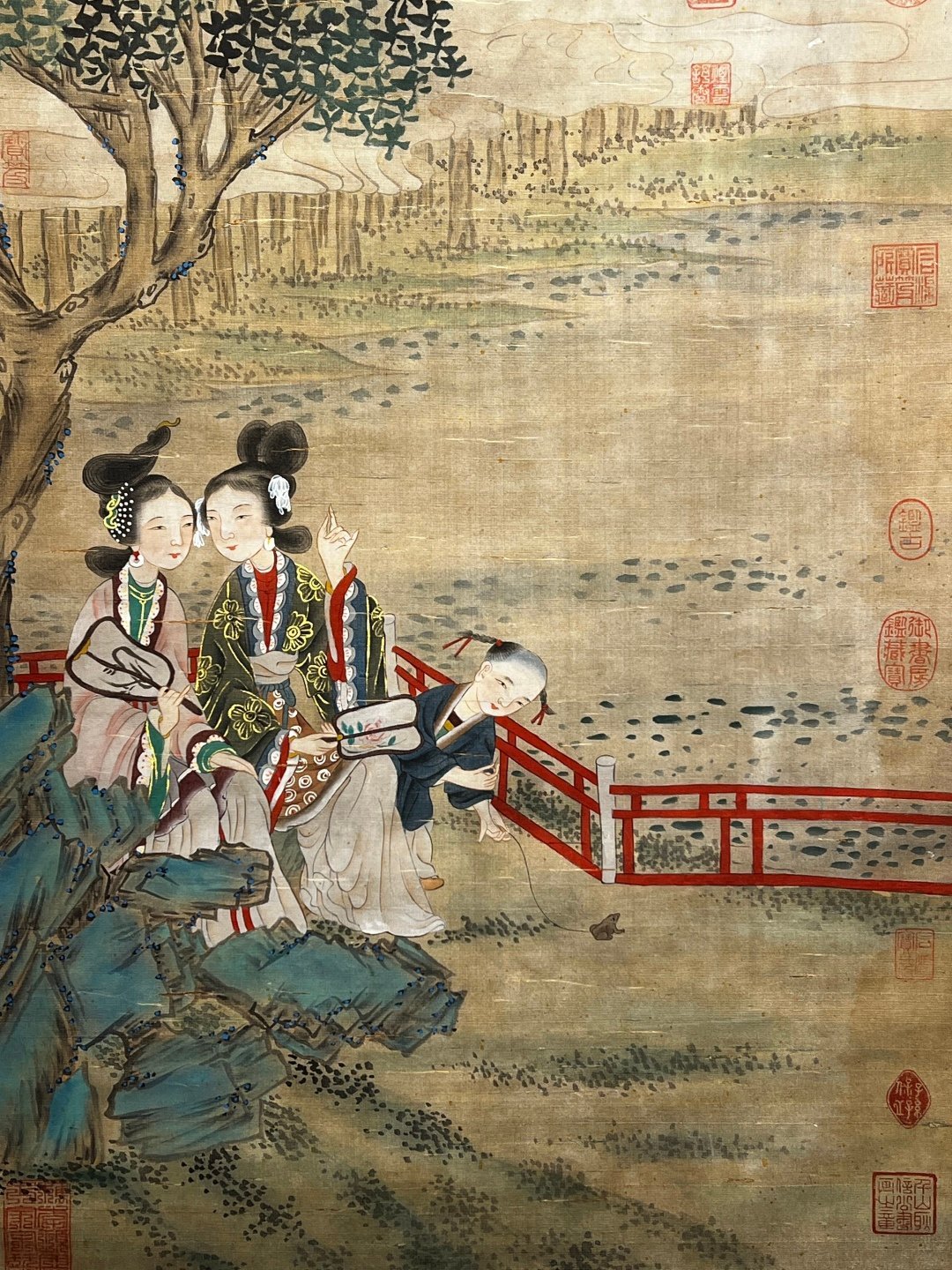 Chinese scroll painting Tang Yin