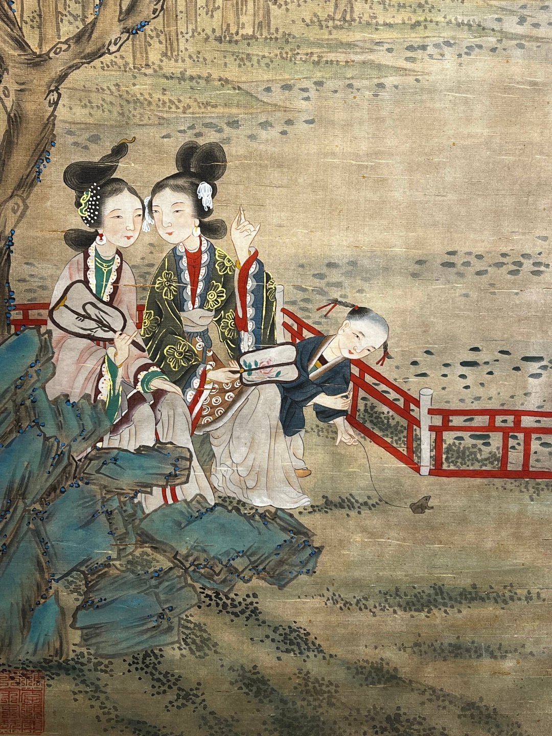 Chinese scroll painting Tang Yin
