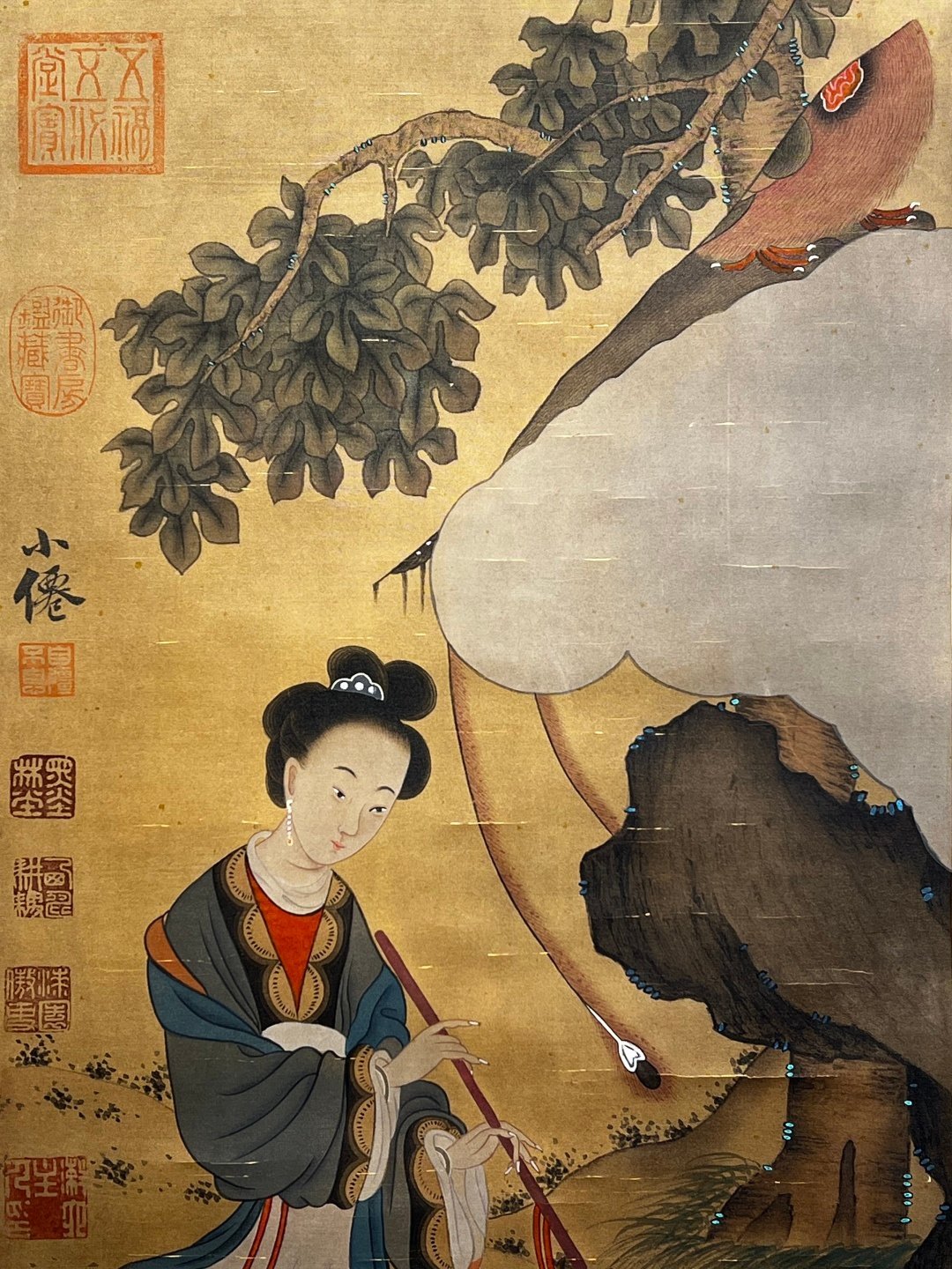 Chinese scroll painting Wu Wei