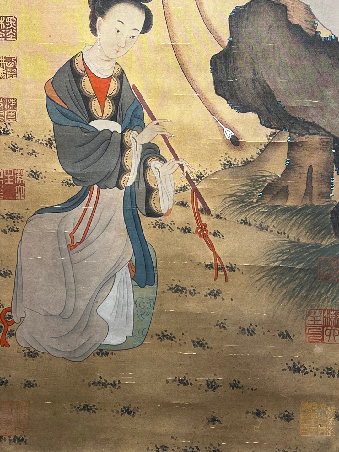 Chinese scroll painting Wu Wei