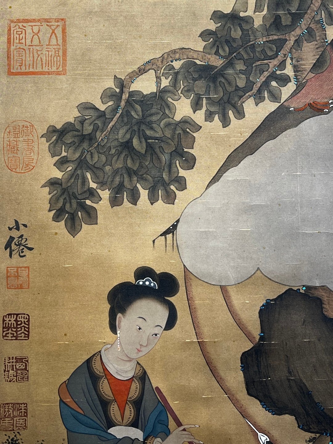 Chinese scroll painting Wu Wei