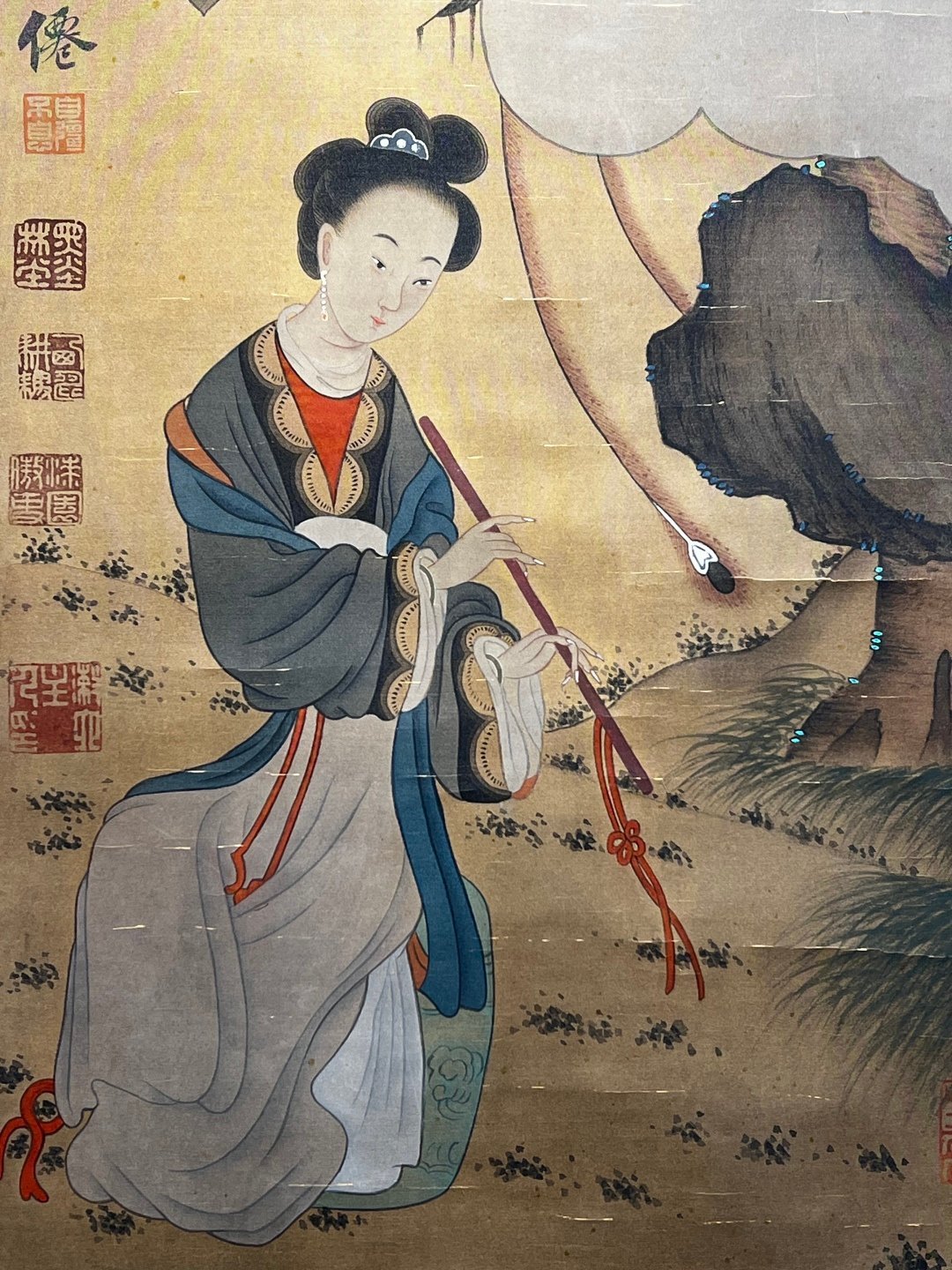 Chinese scroll painting Wu Wei