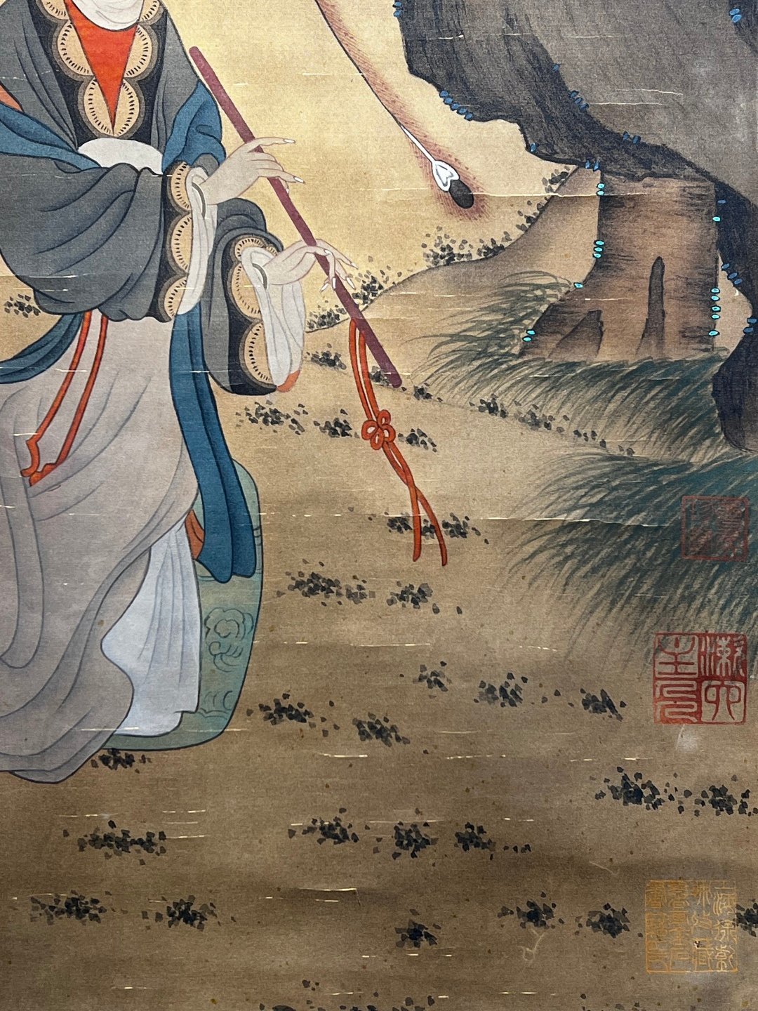 Chinese scroll painting Wu Wei