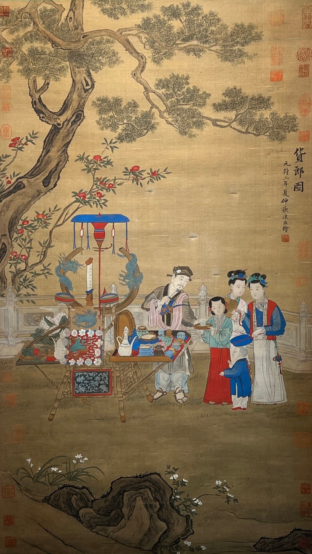 Chinese scroll painting Su Hanchen