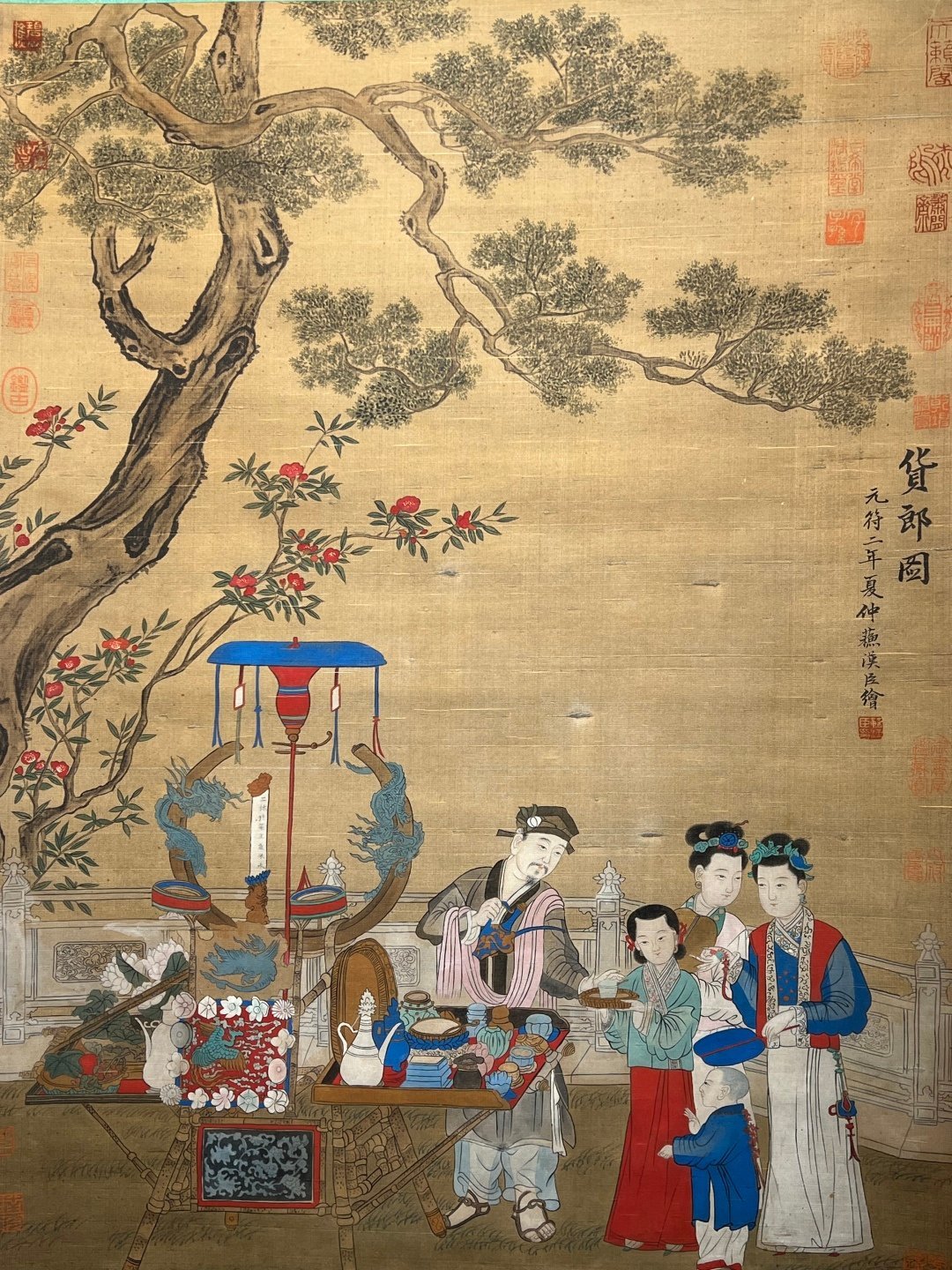 Chinese scroll painting Su Hanchen
