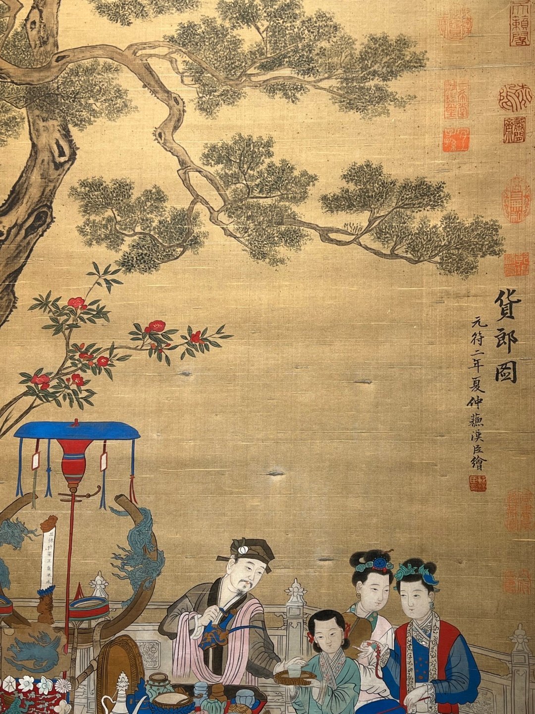 Chinese scroll painting Su Hanchen