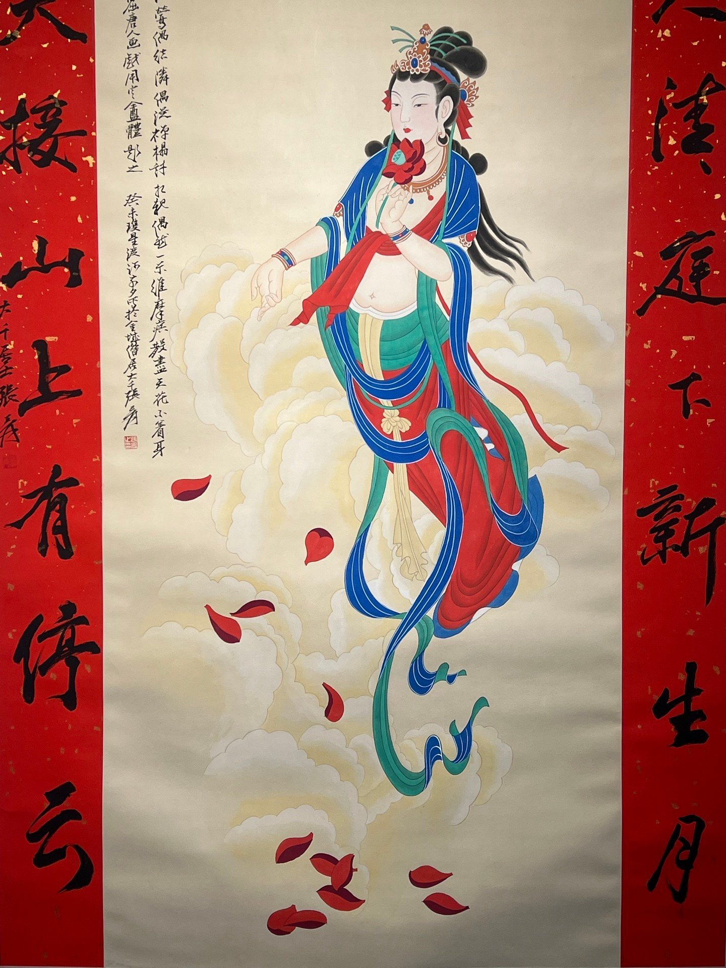Chinese scroll painting Zhang Daqian