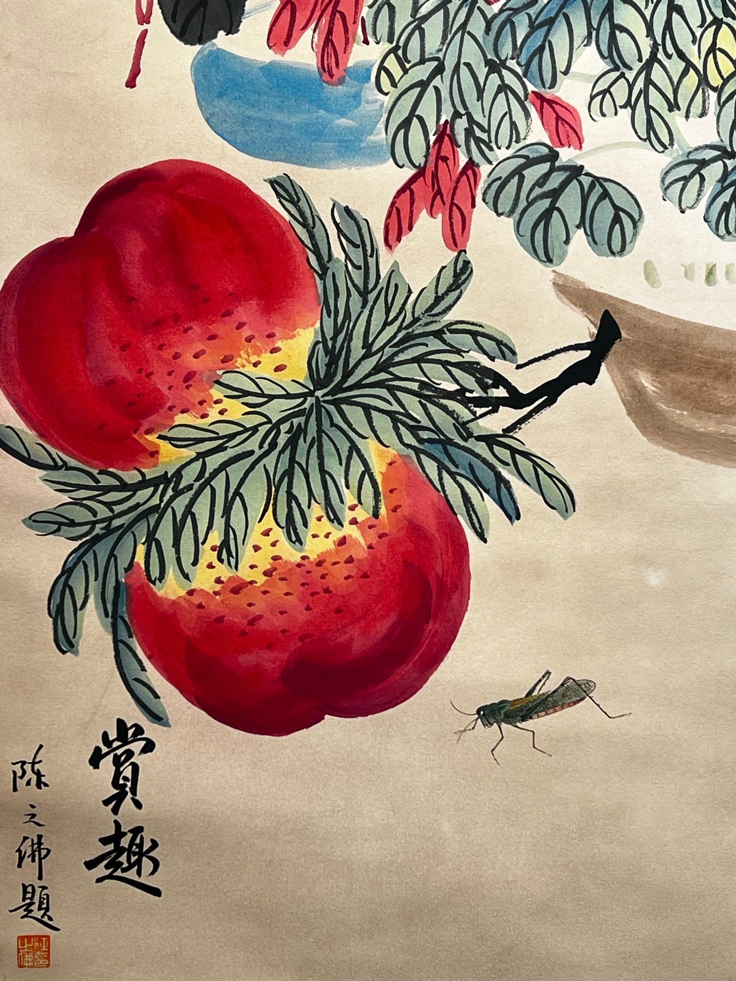 Chinese scroll painting Zhang Daqian