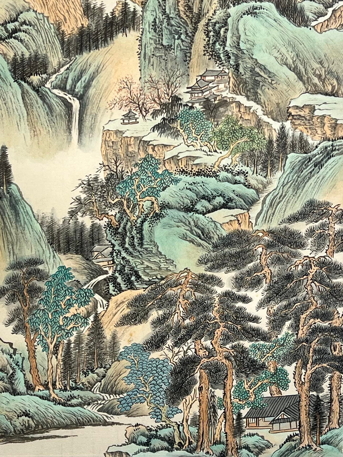 Chinese scroll painting Wu Hufan