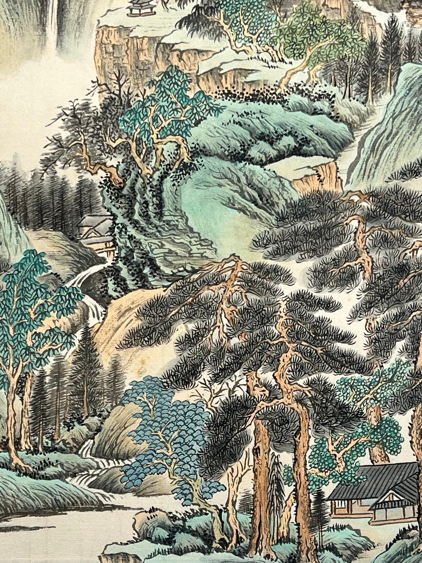 Chinese scroll painting Wu Hufan